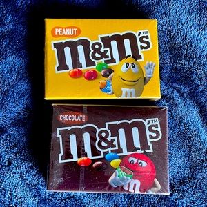 M&M playing cards 2 new packages!